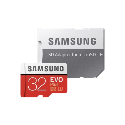 Samsung MB-MC32GA/EU EVO Plus Scheda MicroSD da 32 GB, UHS-I, fino a 95 MB/s, Adattatore SD Incluso [Vecchio Modello]